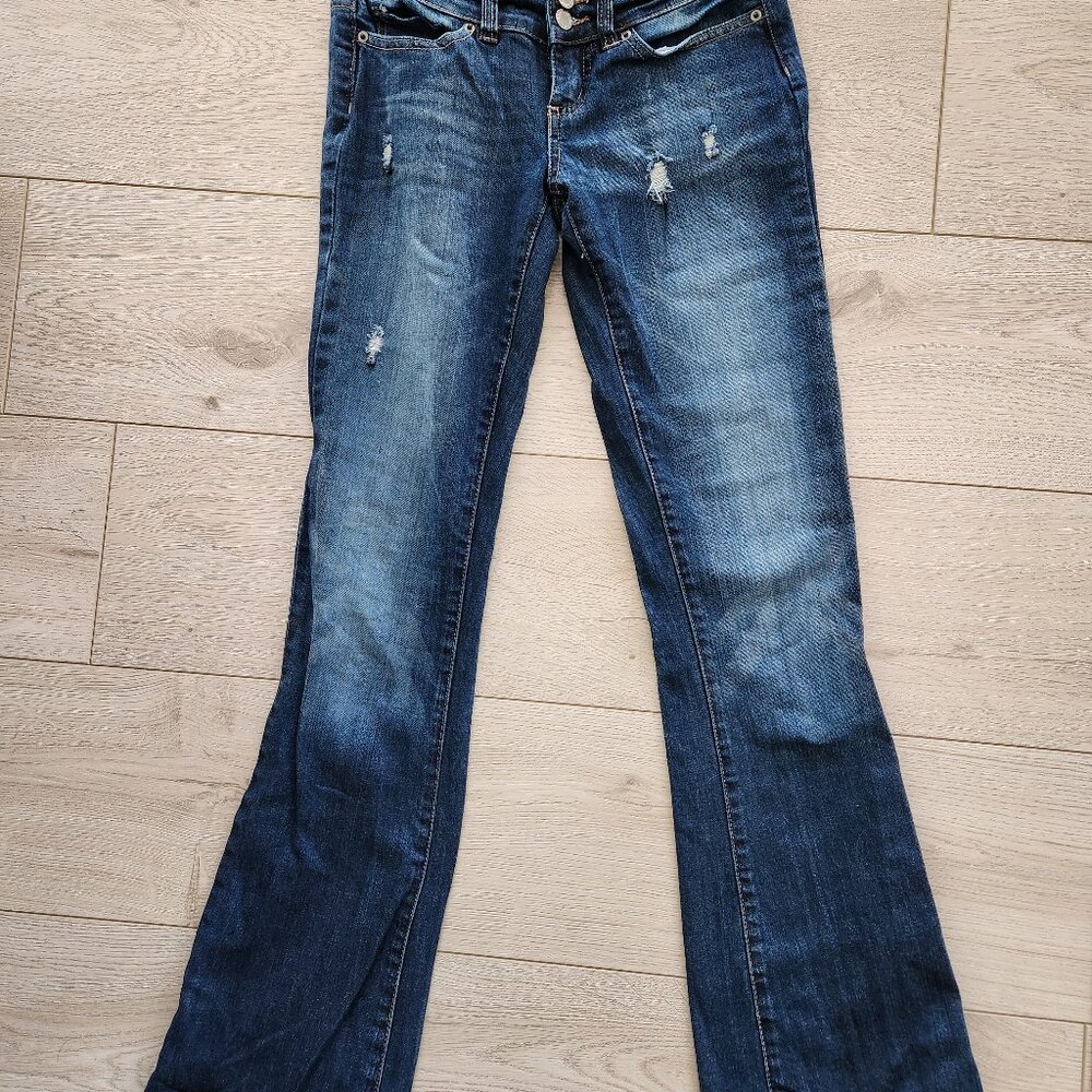 Bluenotes Low Rise Skinny Flare Jeans